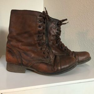 Steve Madden Troopa Combat Boots